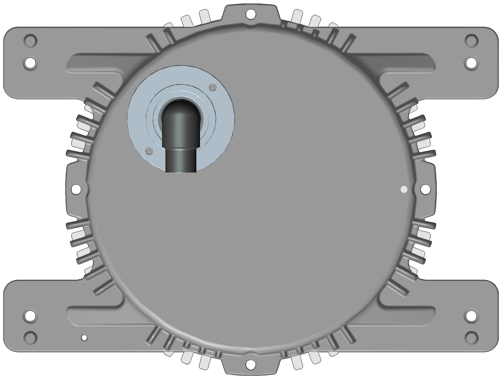 塑封电机(带散热筋款)