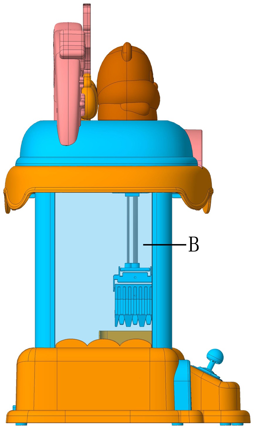 玩具(灯光抓娃娃机)