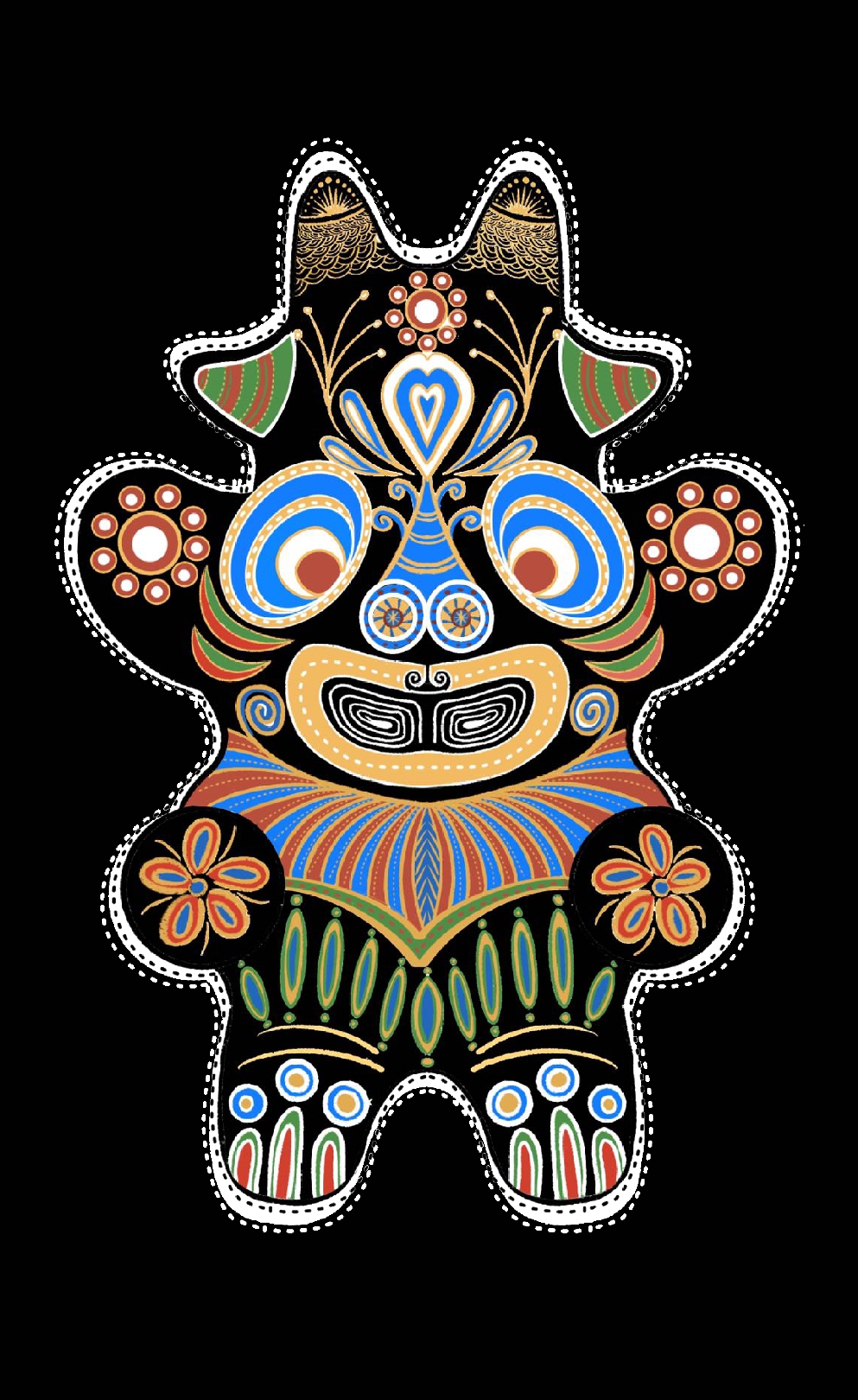 包装盒("吉祥如意"泥泥狗盲盒)