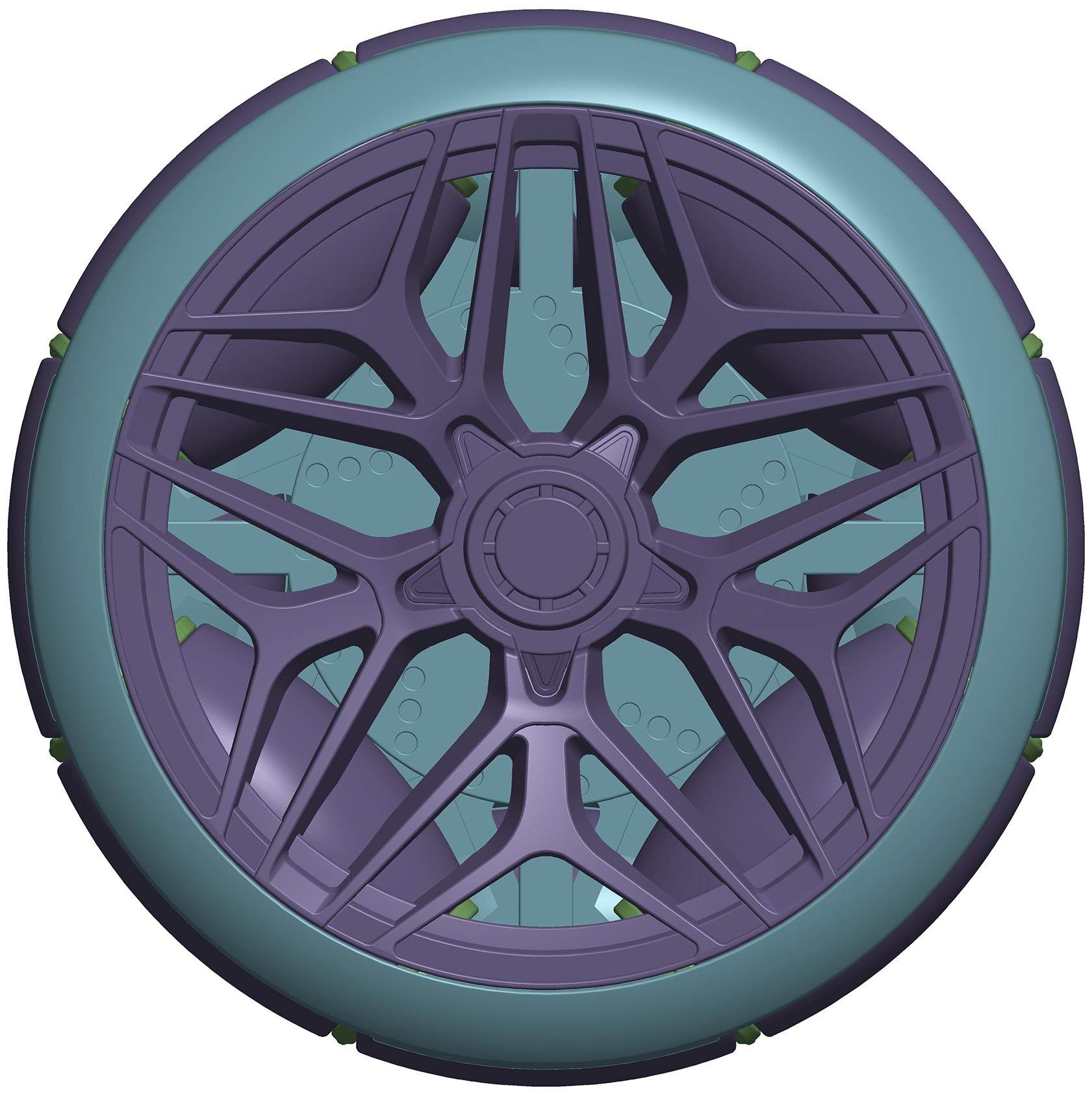 custom plastic wheels