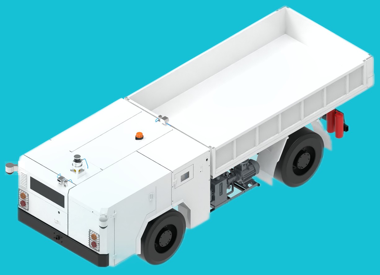 矿用无人驾驶无轨胶轮车