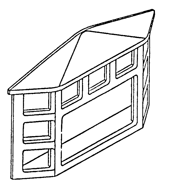 玩具组件(房屋框架)