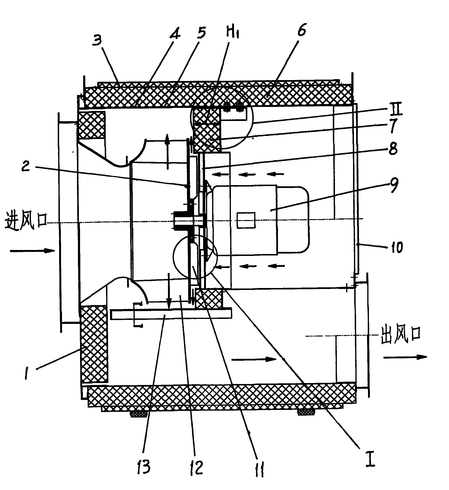 节能消声离心风机