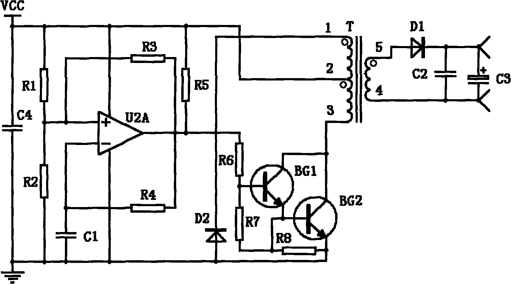 高隔离度dcdc电源装置