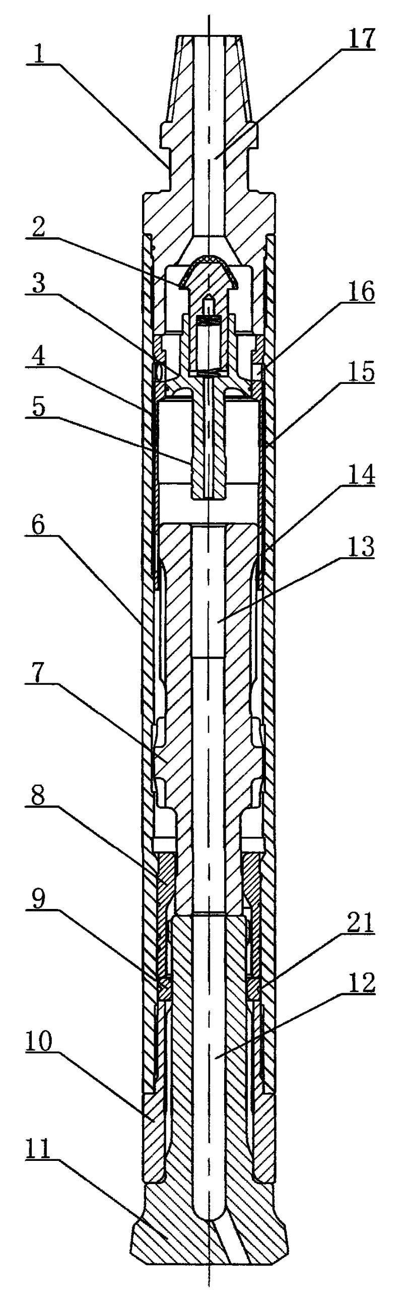 高风压潜孔冲击器