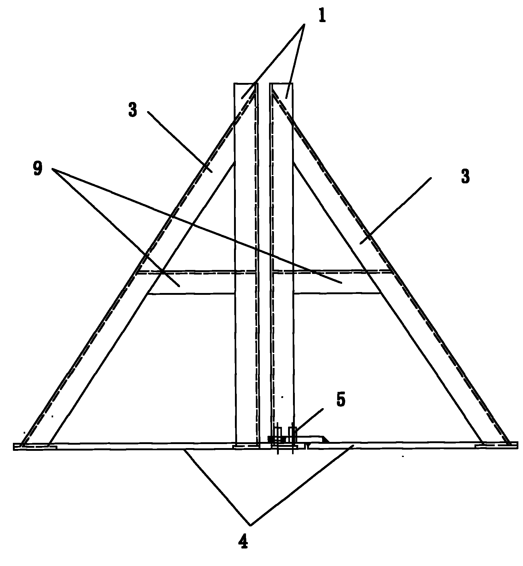 固定式片段防倾装置