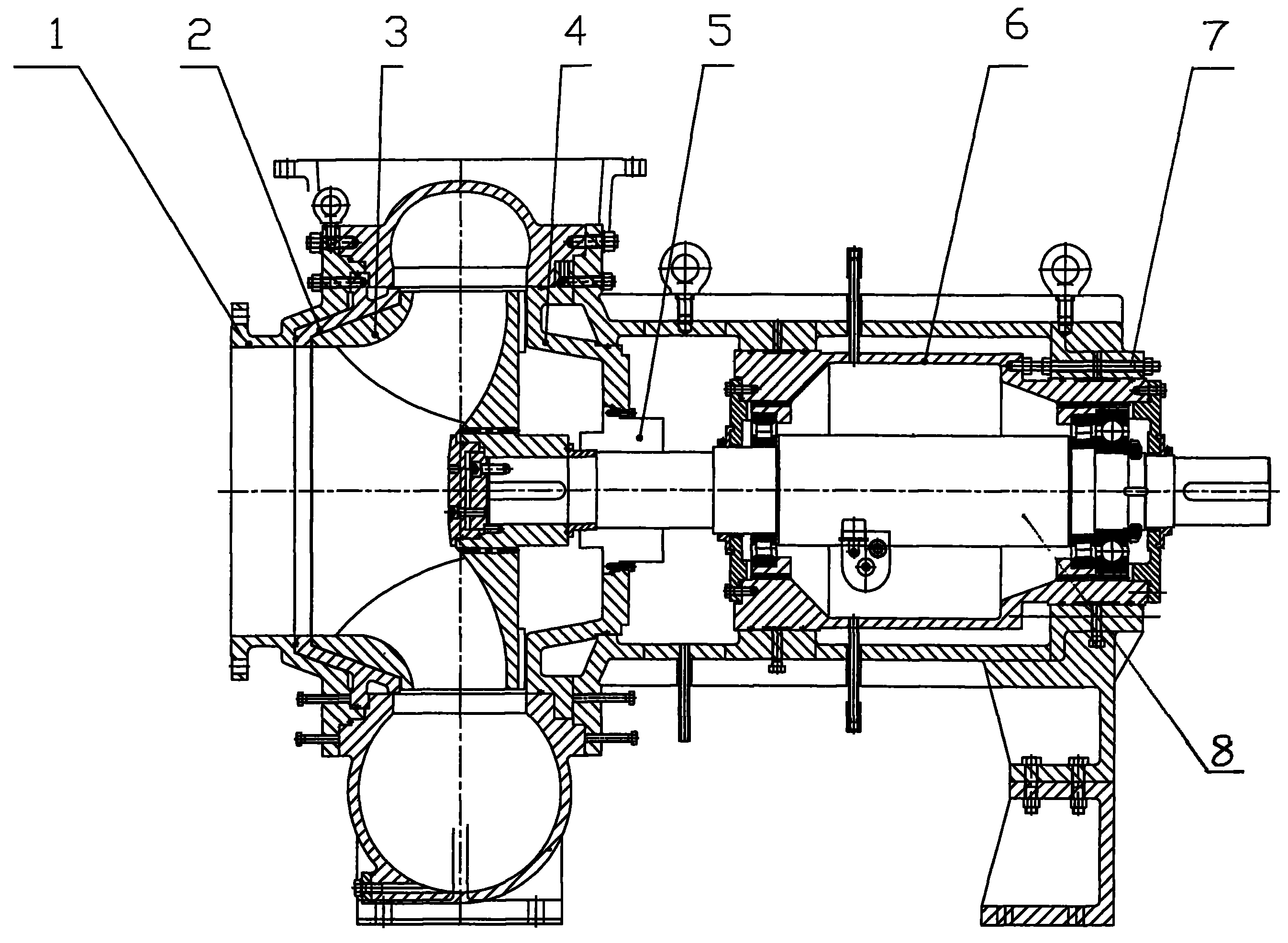 强制循环泵结构图片