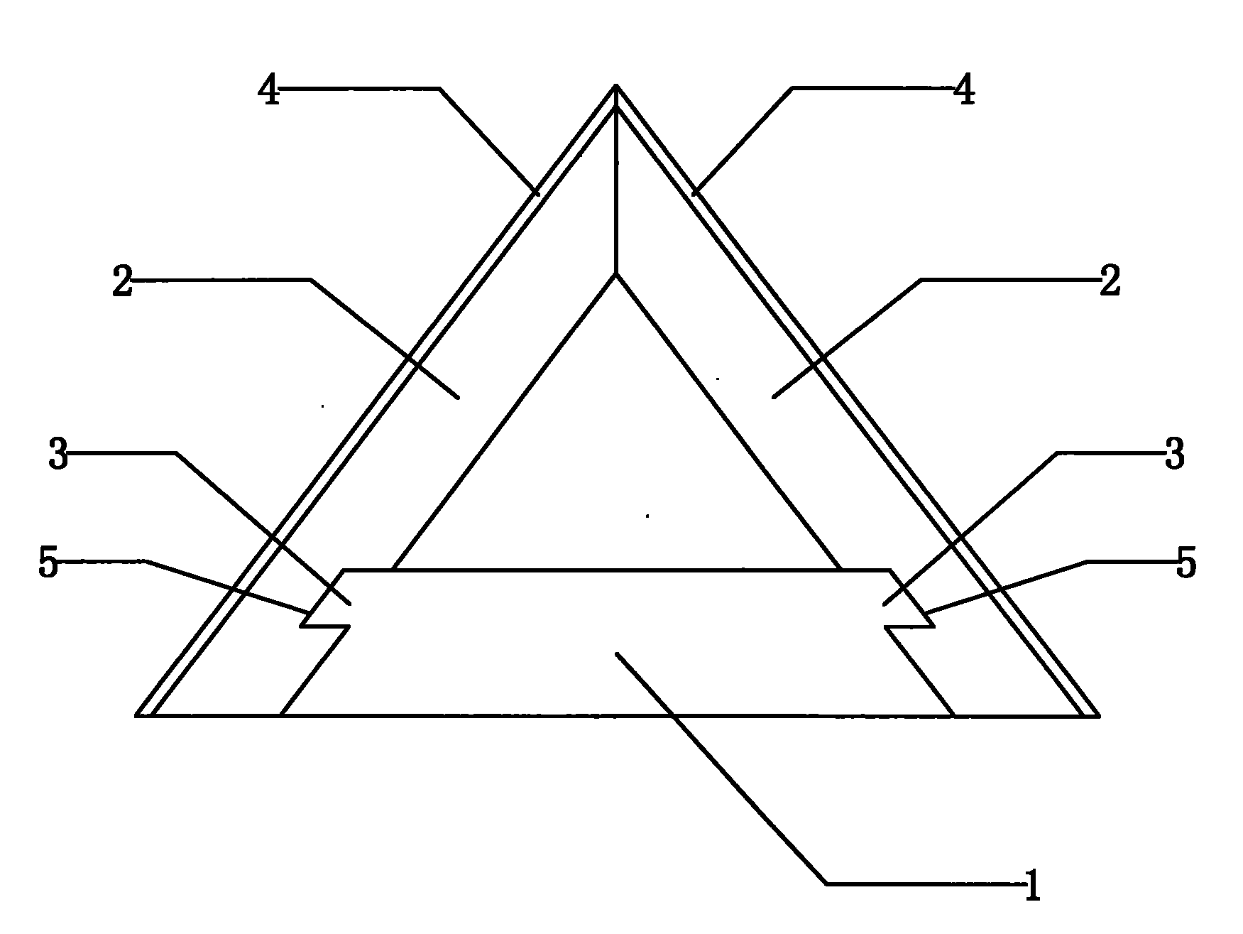 金字塔形悬挂吸声体