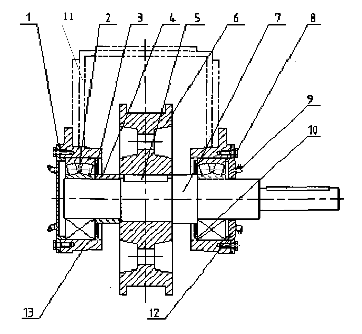 葫芦双梁起重机的新型车轮结构