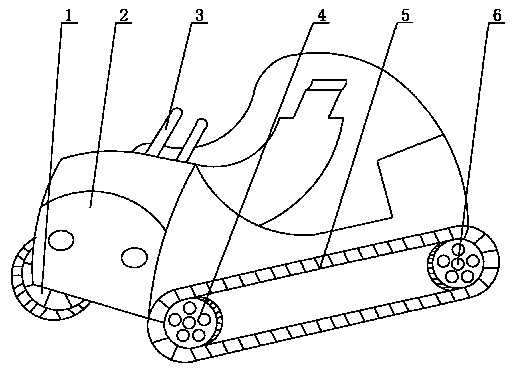 儿童履带式娱乐车