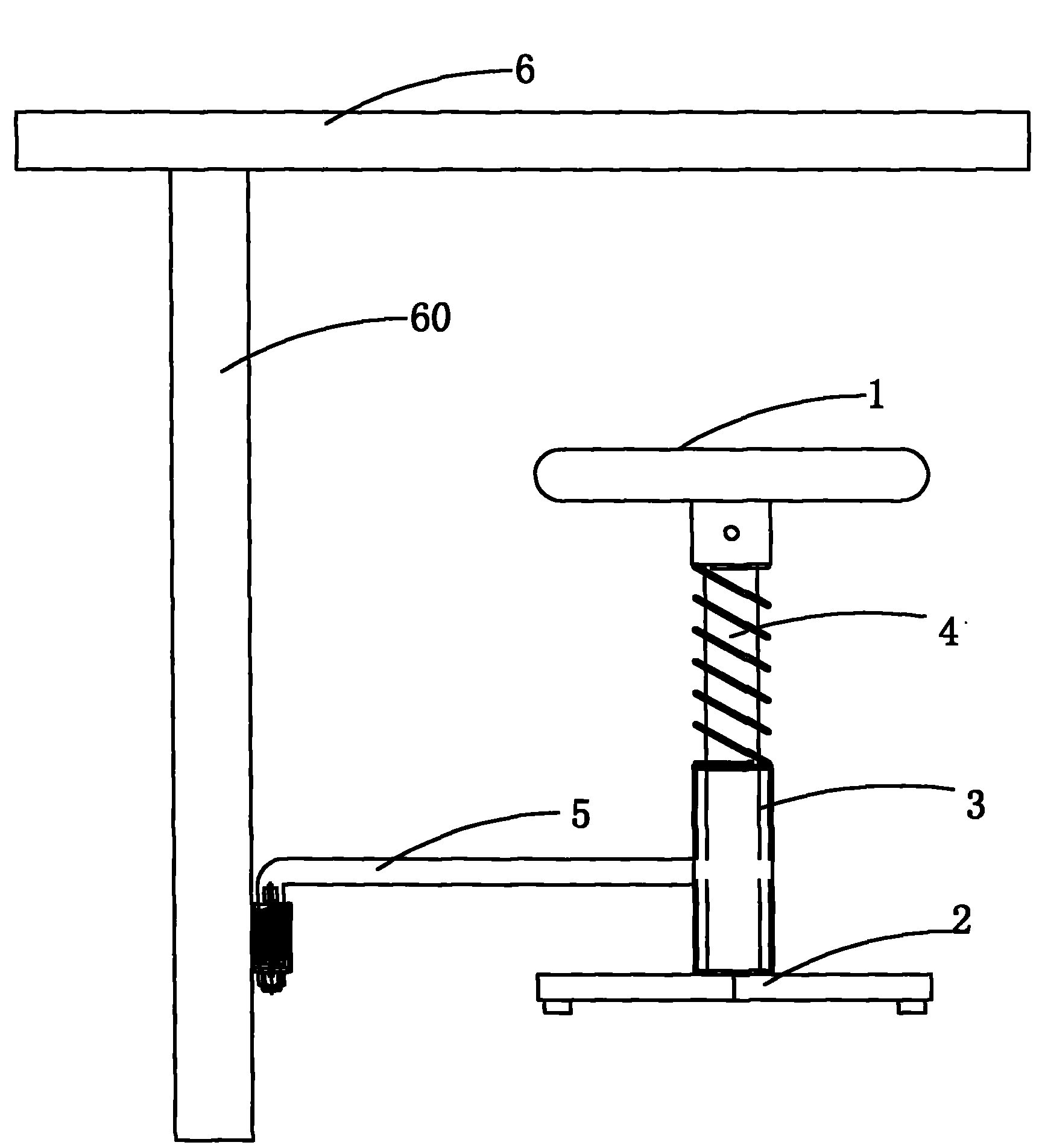 升降椅气压杆结构图图片
