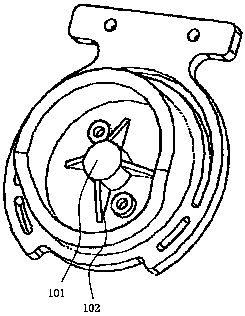 一种笔记本电脑的电源开关