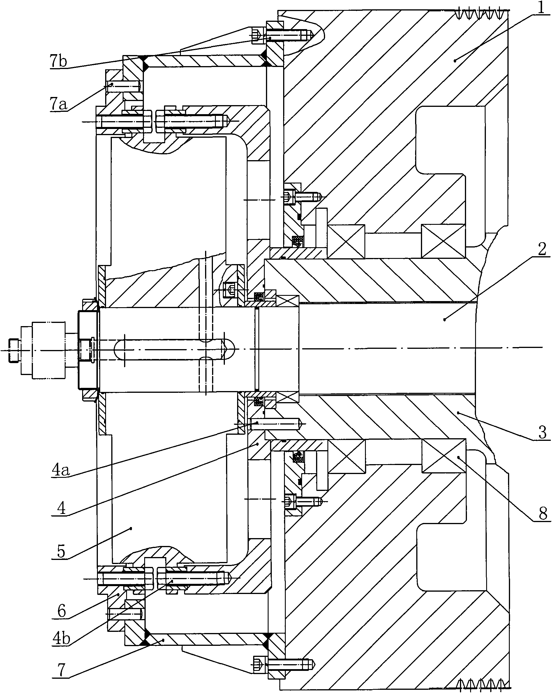 cn201580009u_壓力機離合器與制動器的安裝結構失效