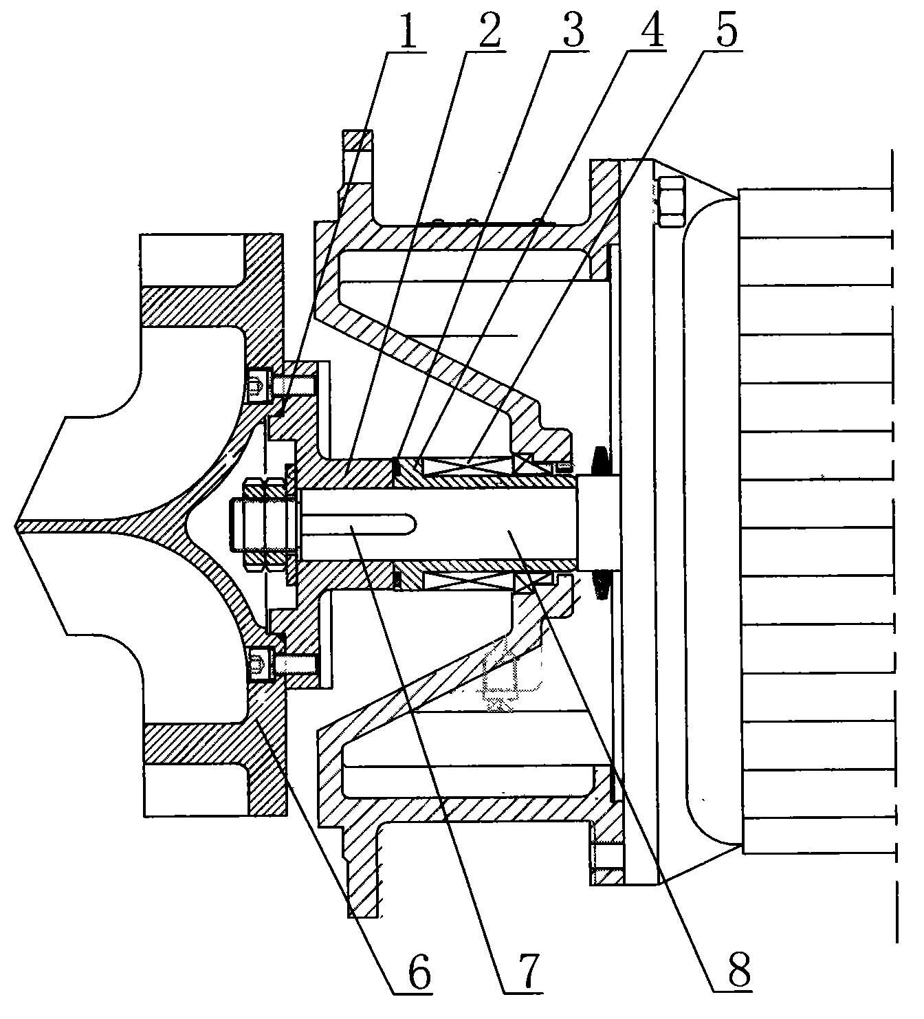 污水泵传动装置