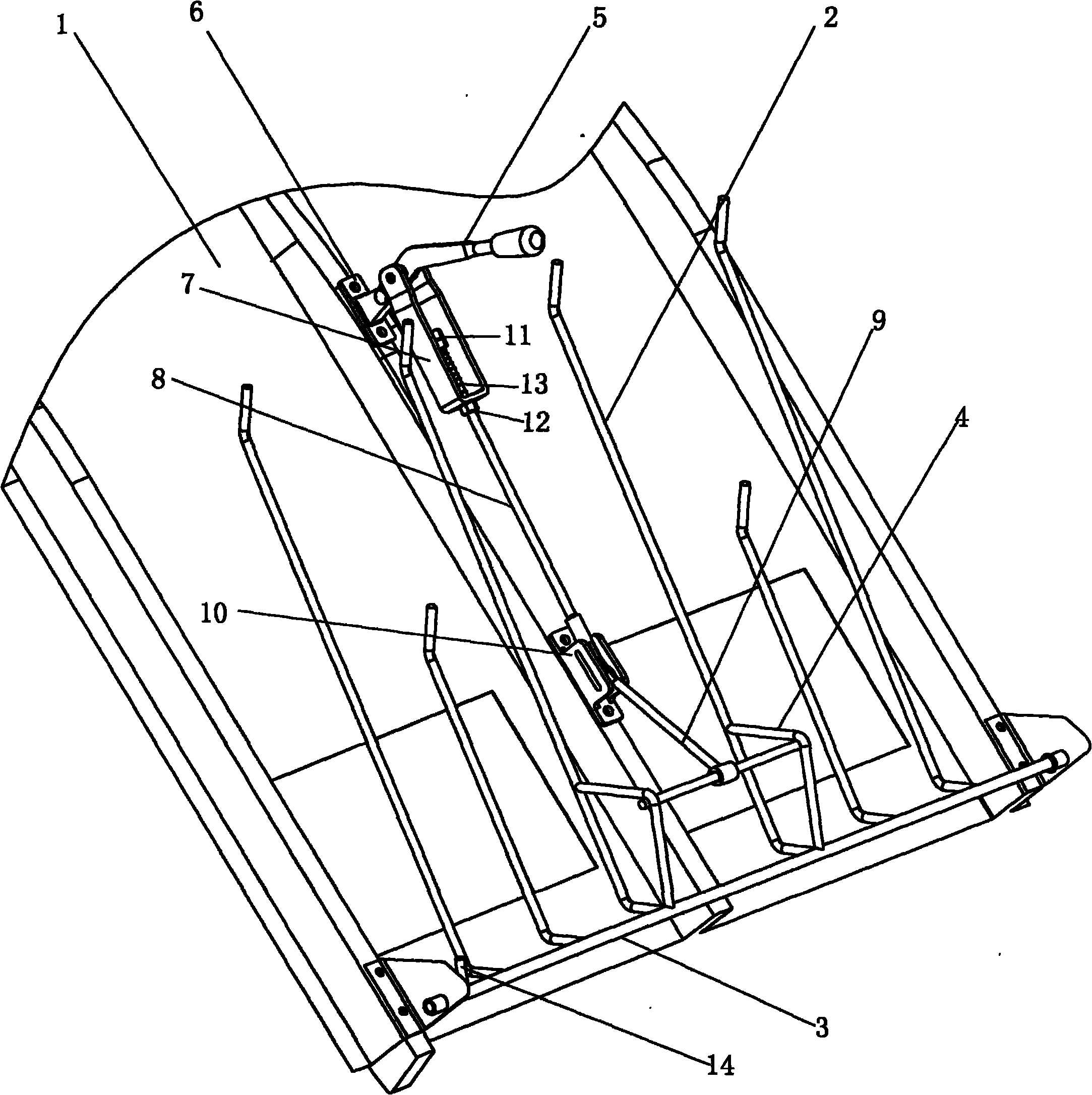 cn201585254u_插秧机压秧调整装置有效