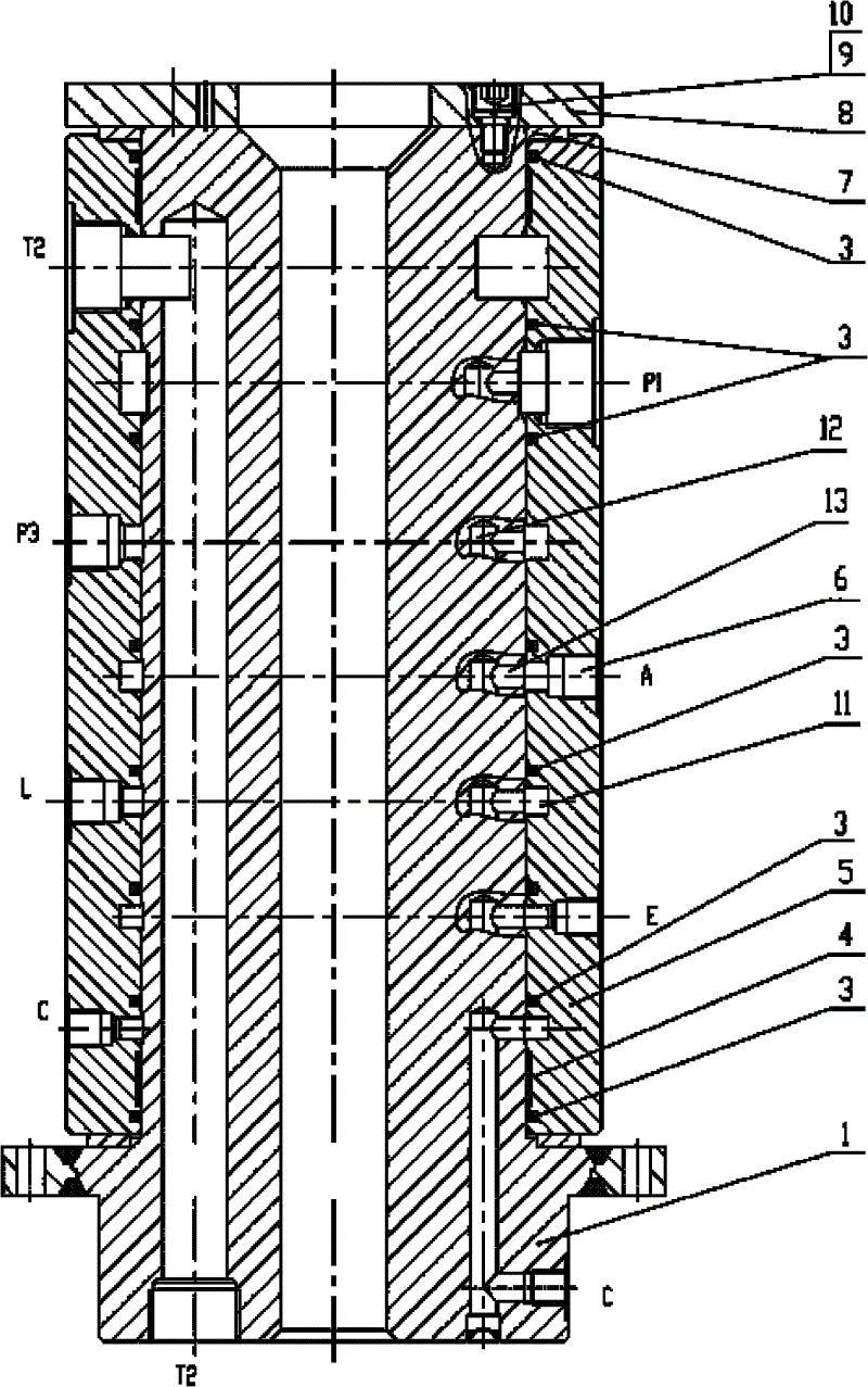 cn201606321u_中心回转接头失效