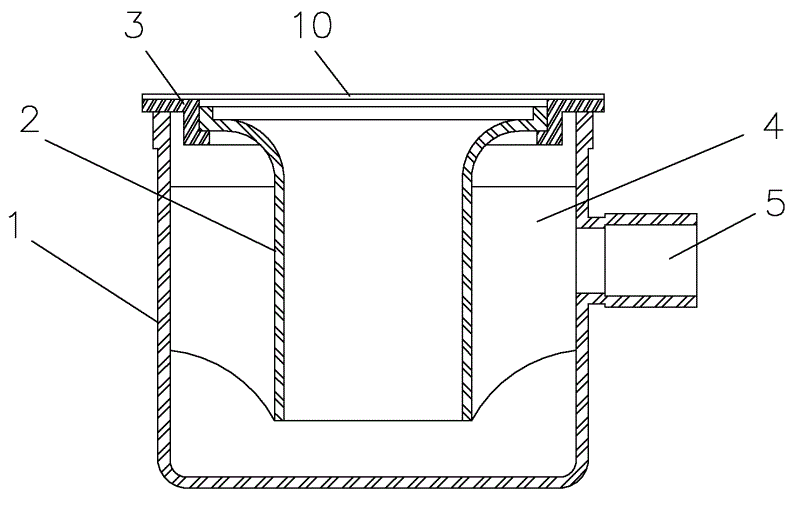 水封地漏结构图片