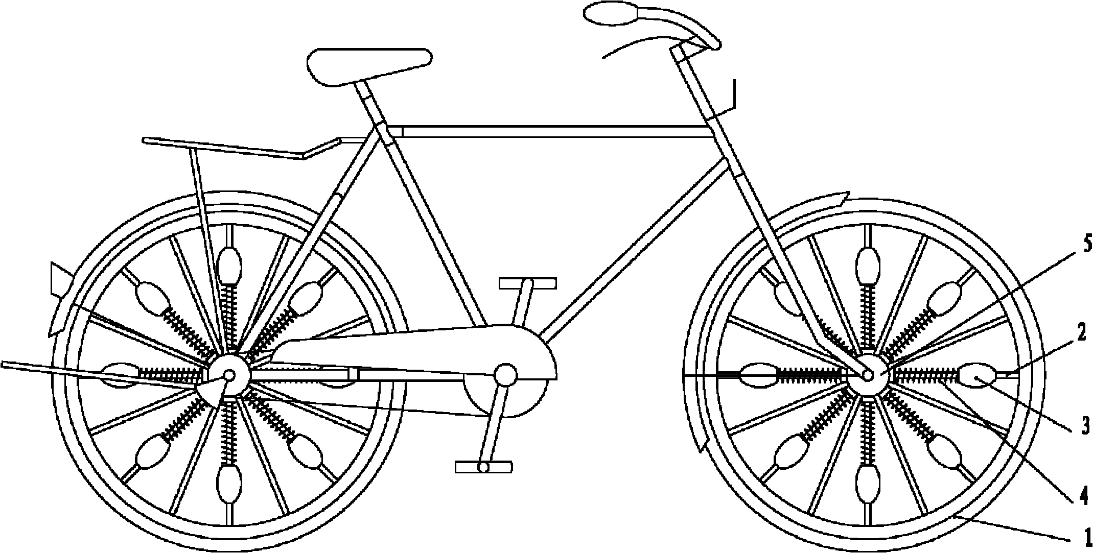 具有省力装置的自行车