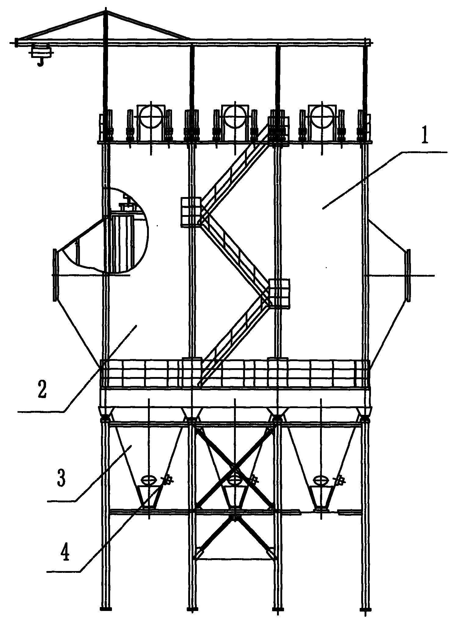 带有振动电机的电除尘器