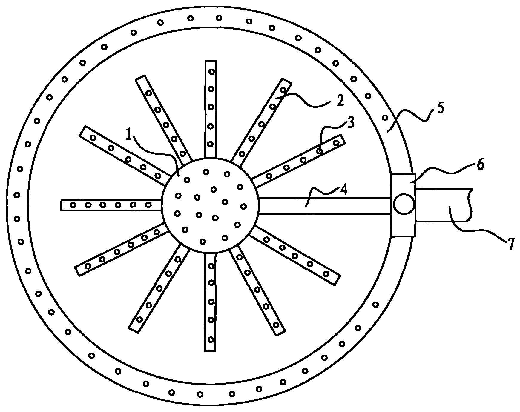一种喷淋均匀淋浴喷头