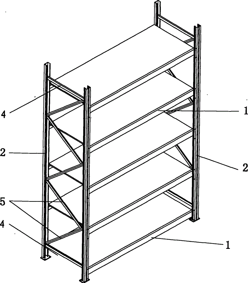 自制货架结构图图片
