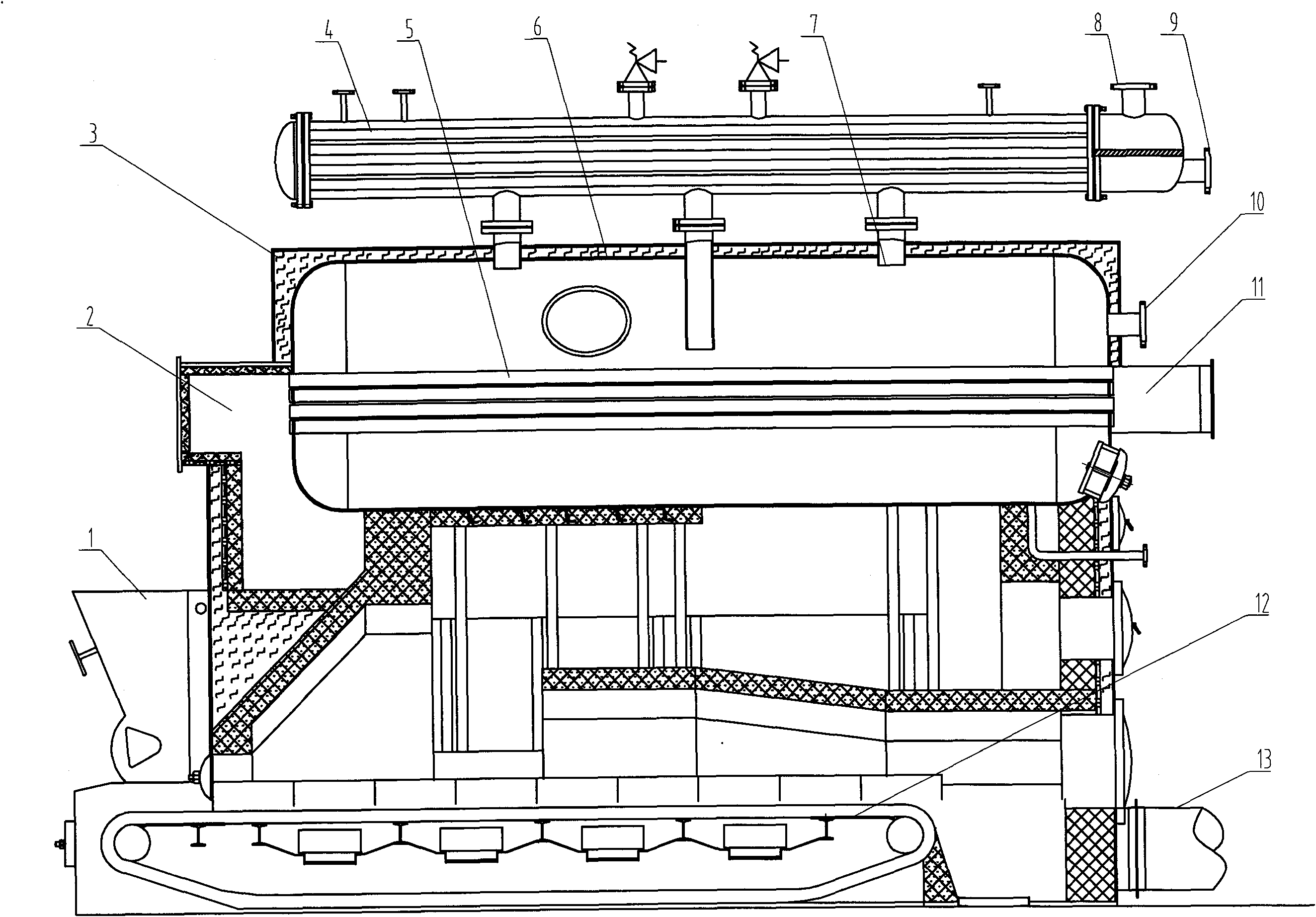 有机热载体锅炉结构图图片