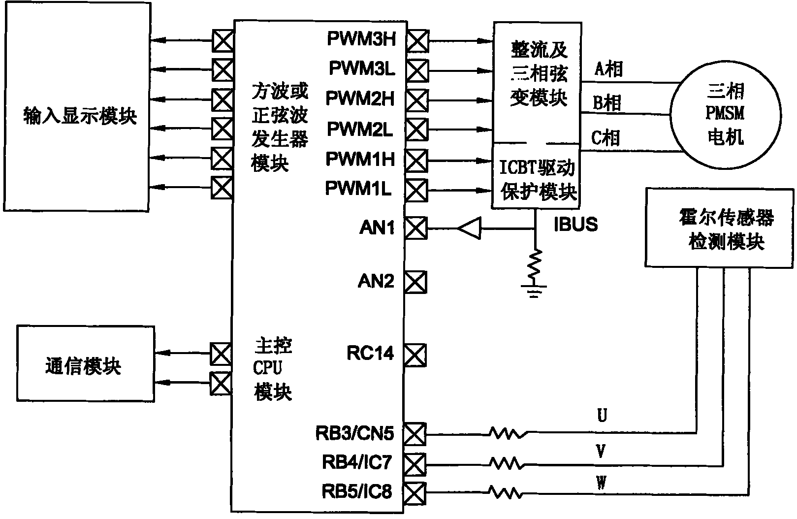 cn201667629u_一种无刷直流电机及其控制装置和使用它的滚筒洗衣机