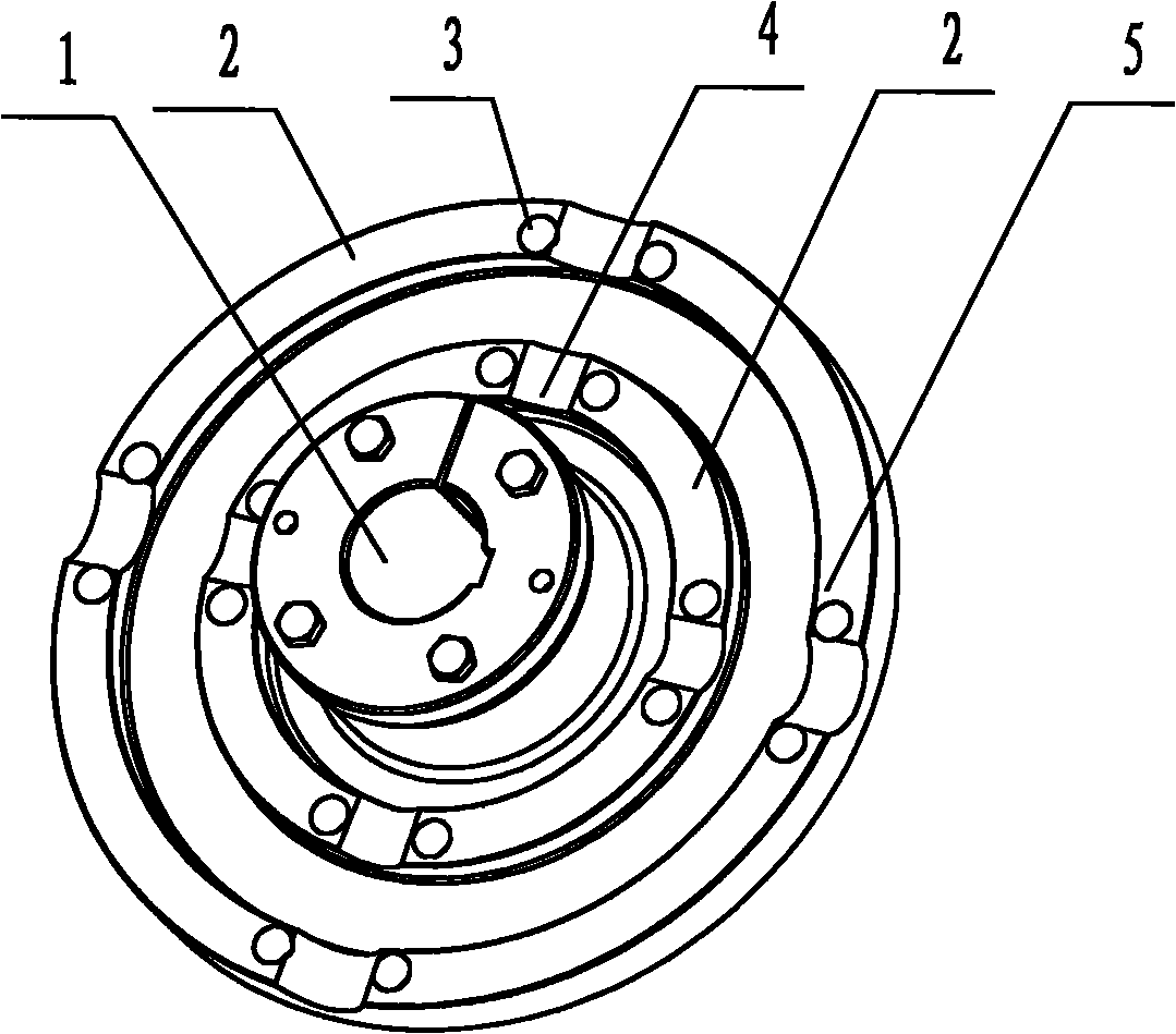 轴流风机整体轮毂