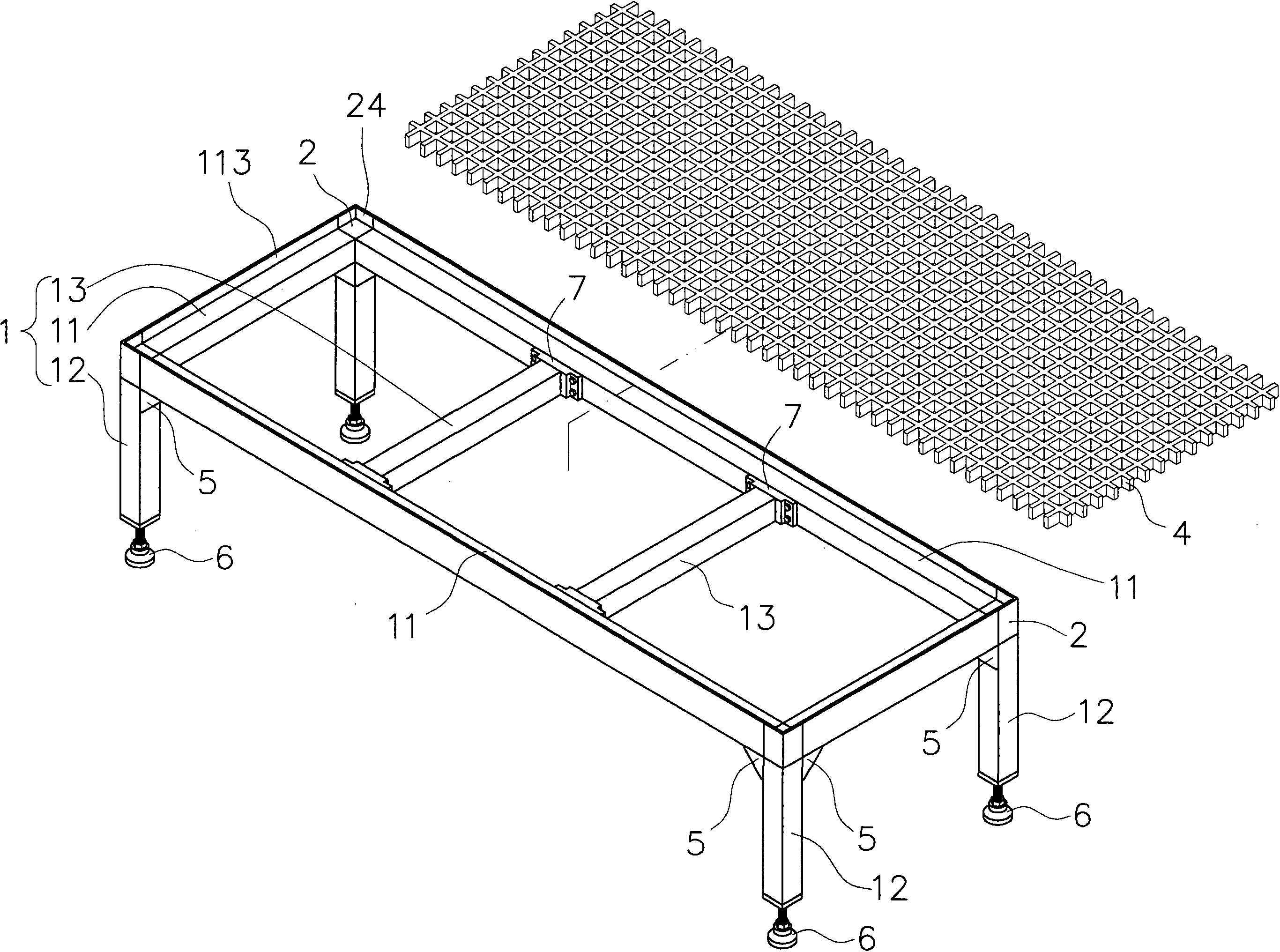 杆件建筑构成模型图片