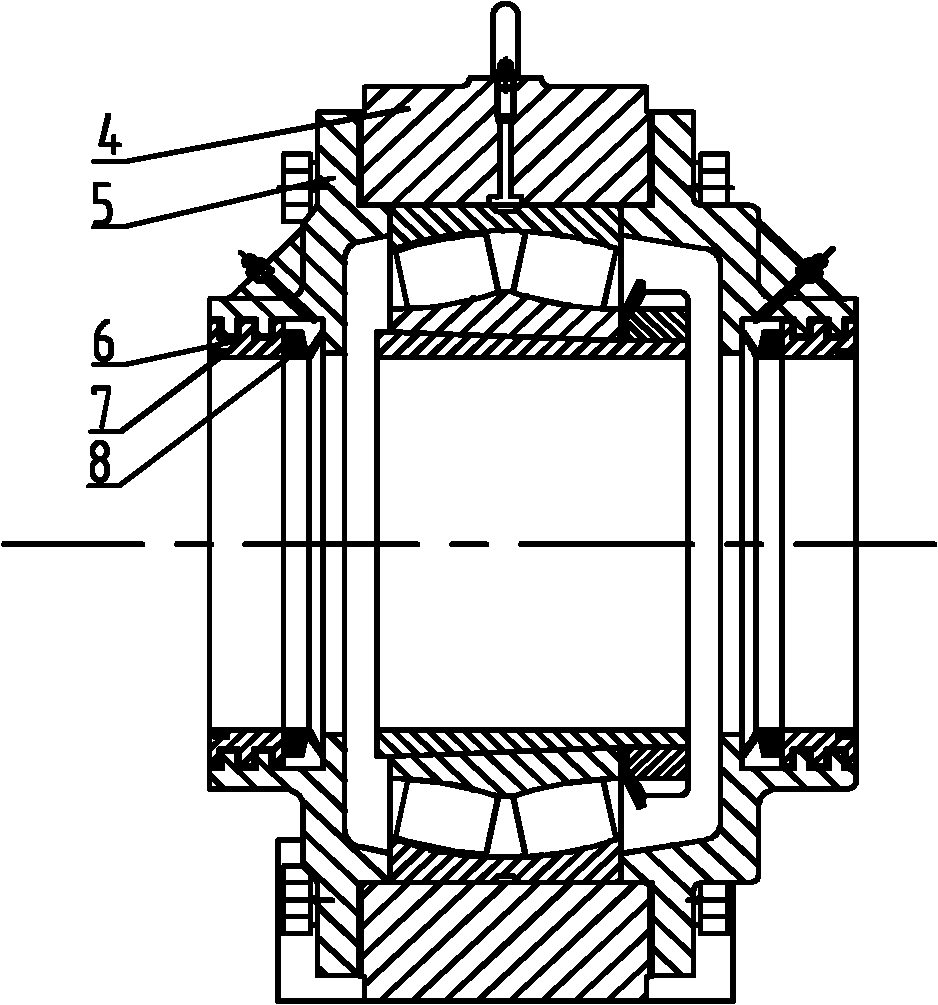 复合式密封轴承座