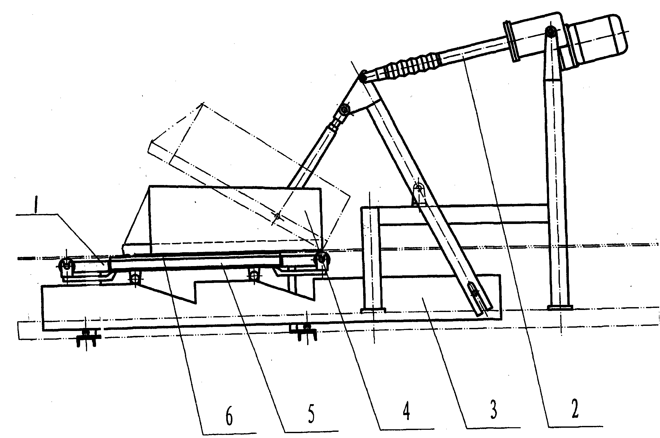 一种犁式卸料器