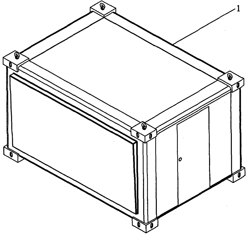 一种用于导航设备的方舱结构