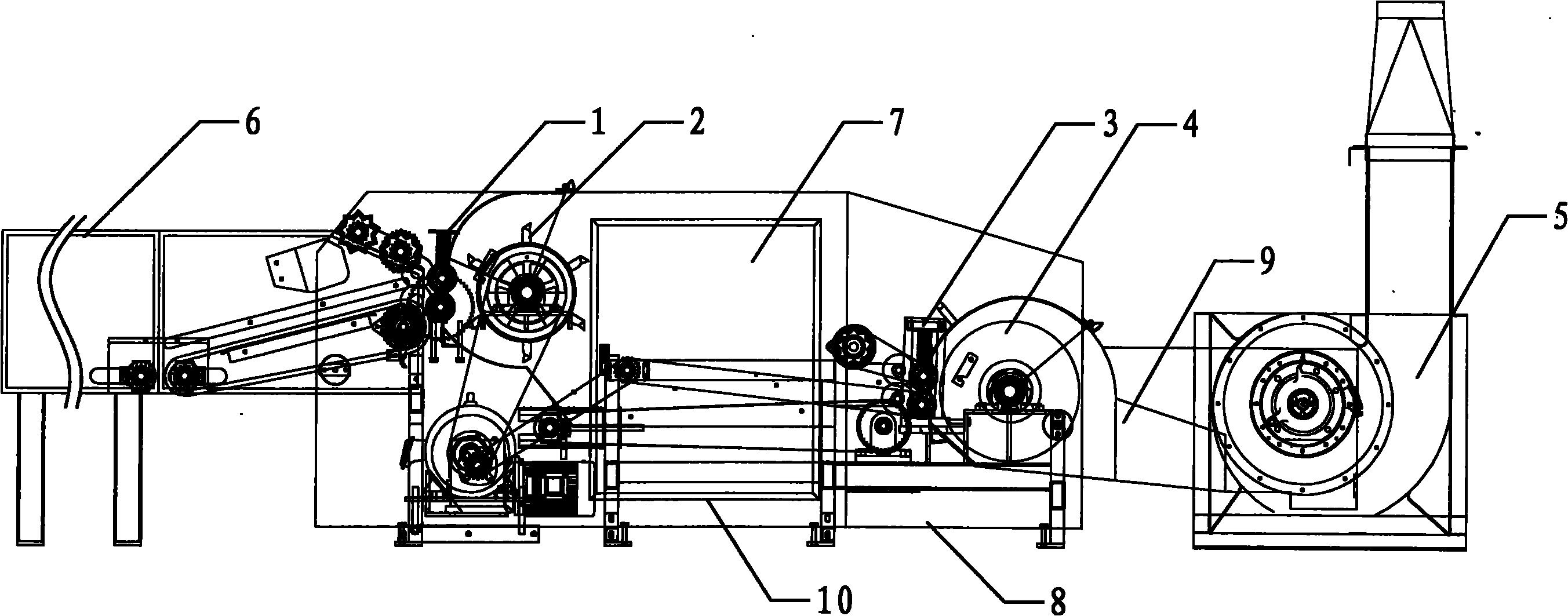 cn201778156u_一种高效开松机有效