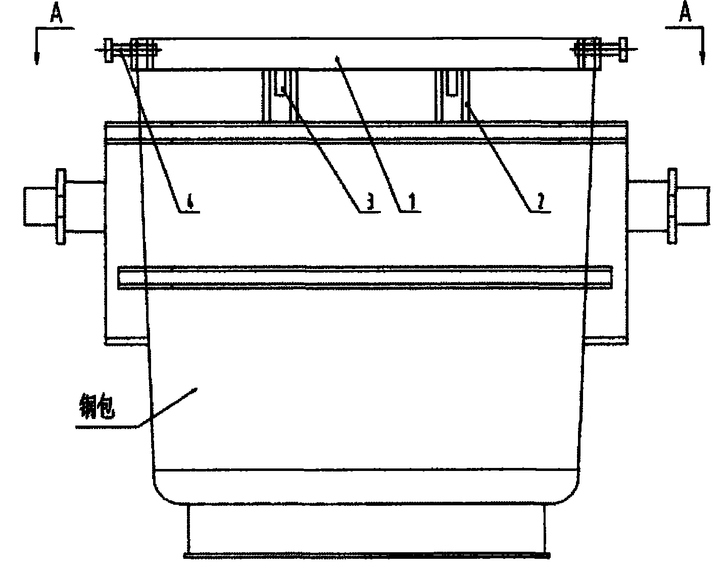 钢包全程加盖用薄型保温盖