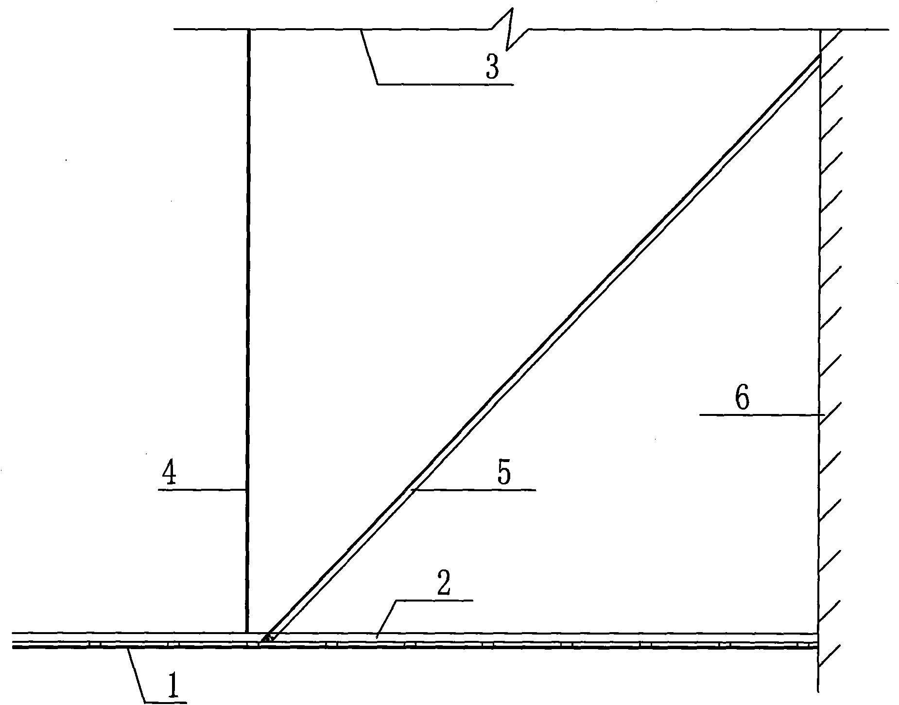 cn201801992u_超长吊杆反支撑吊顶失效