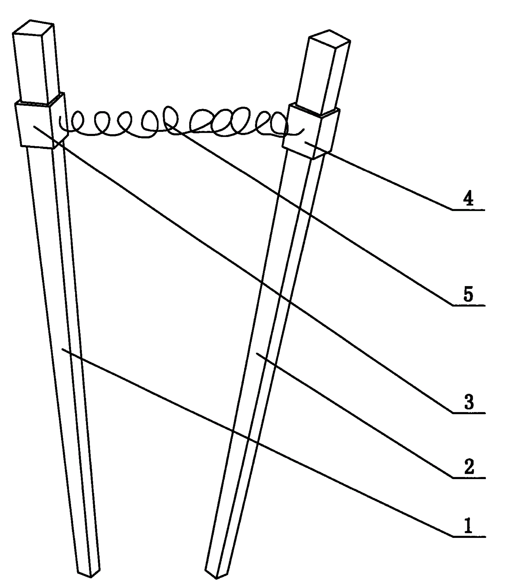 不容易丢一根的筷子