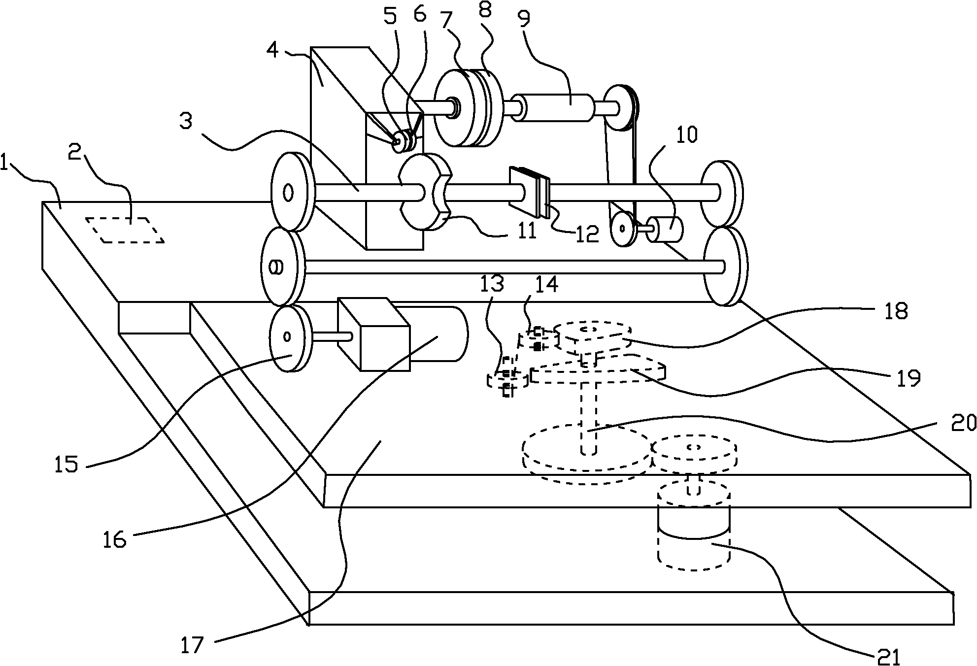 cn201872048u_双砂轮仿形机失效