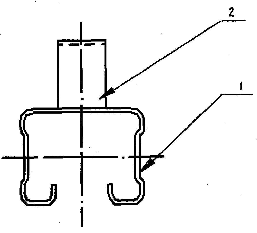 一种u型预埋槽道