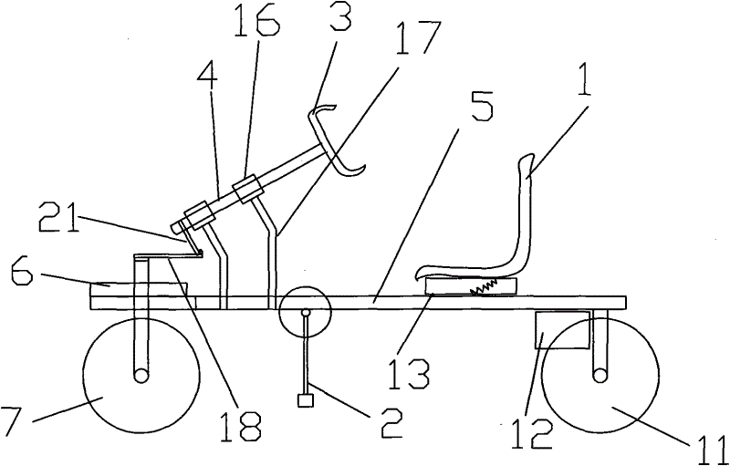 自制电动四轮车结构图图片