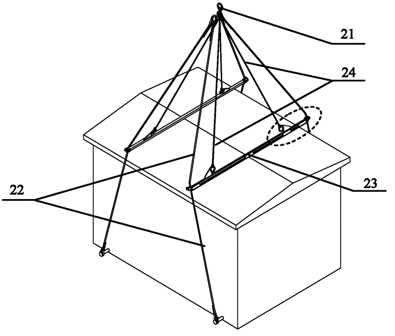 集装箱吊具图纸图片