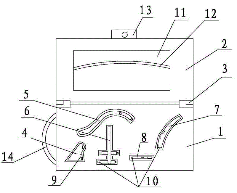 便携式历史教学中曲辕犁演示盒