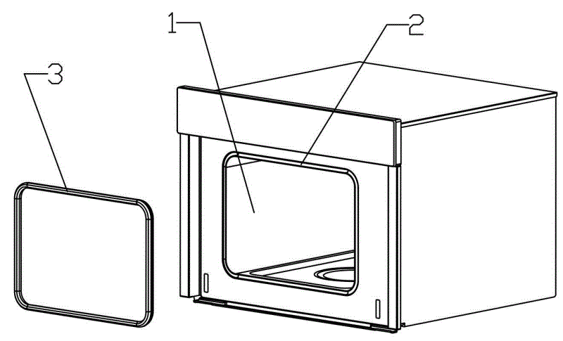 一種烤箱的密封裝置