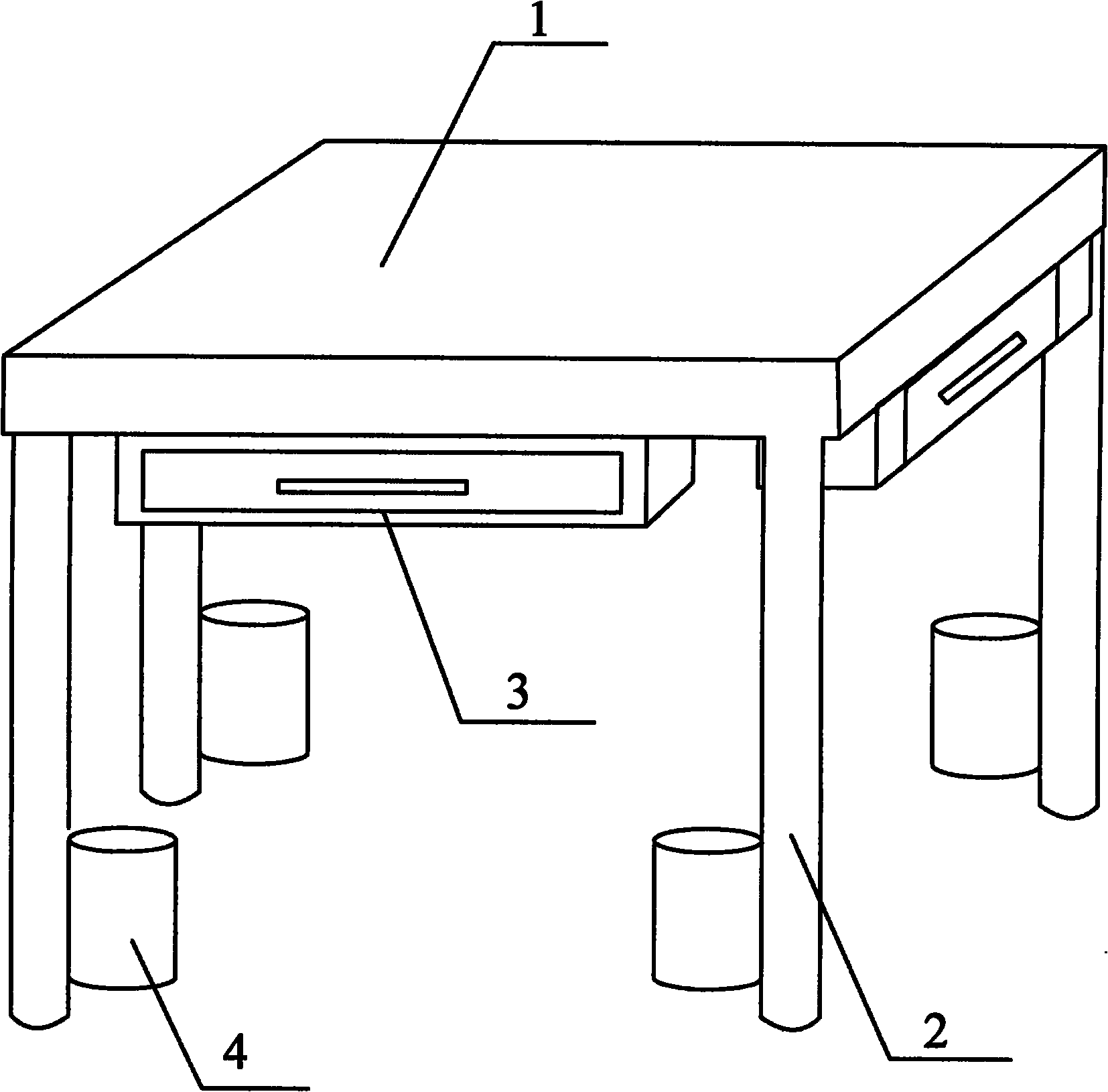 一种餐桌