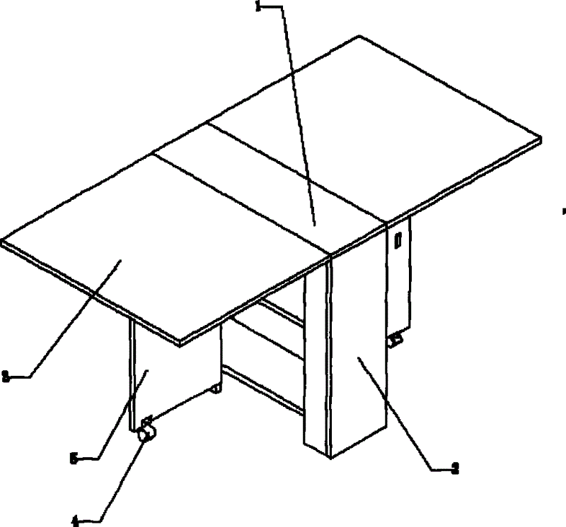 折叠餐桌专利