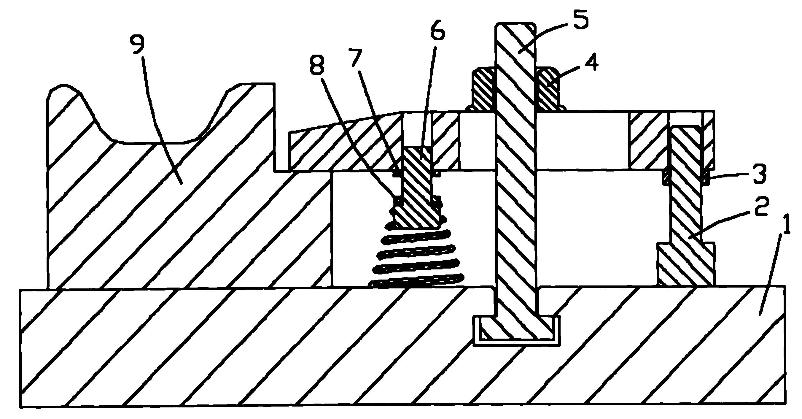 一种可调节弹升式快速压紧装置,涉及机械加工制造领域,包括压板,压紧