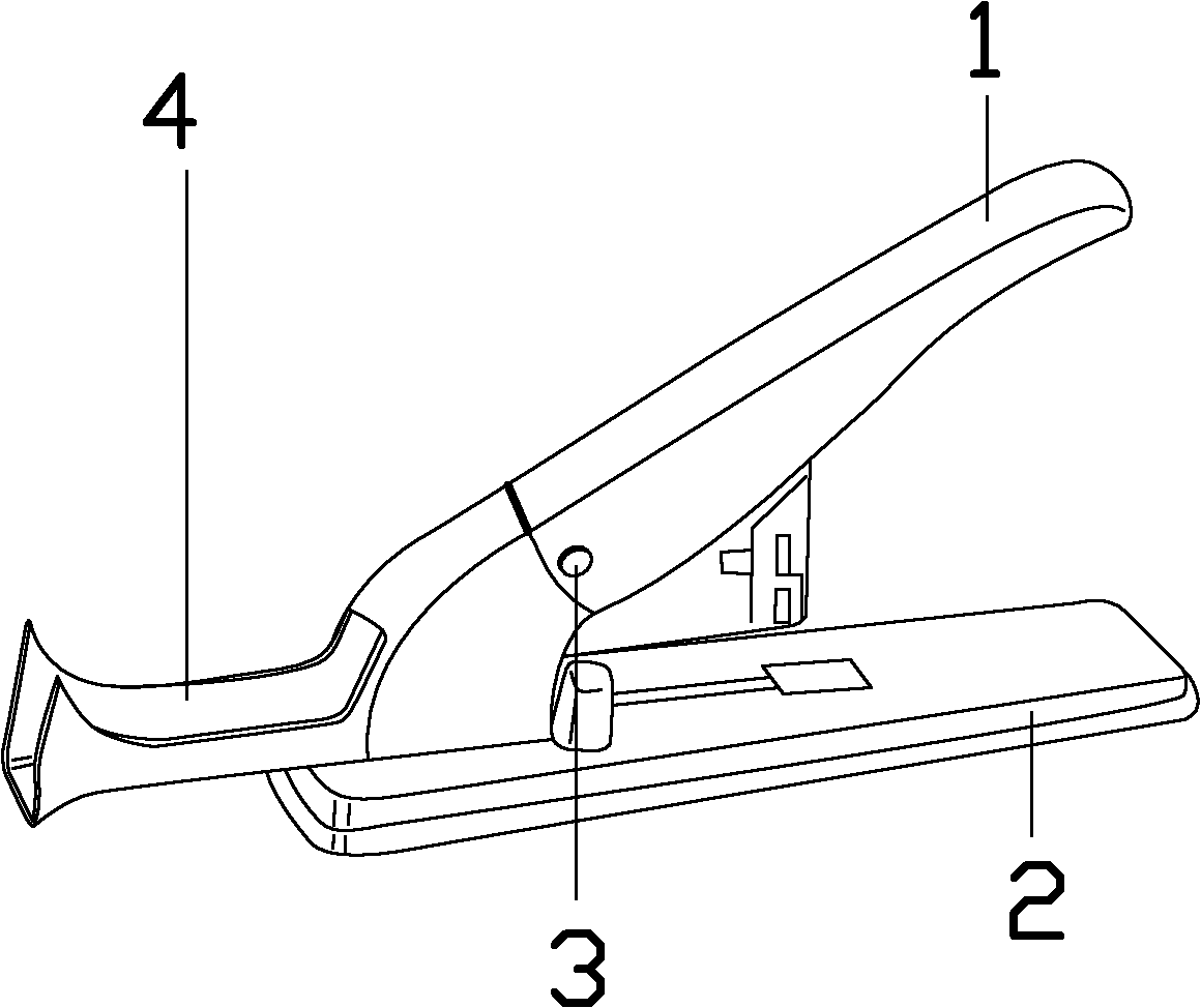 订书器结构简图图片
