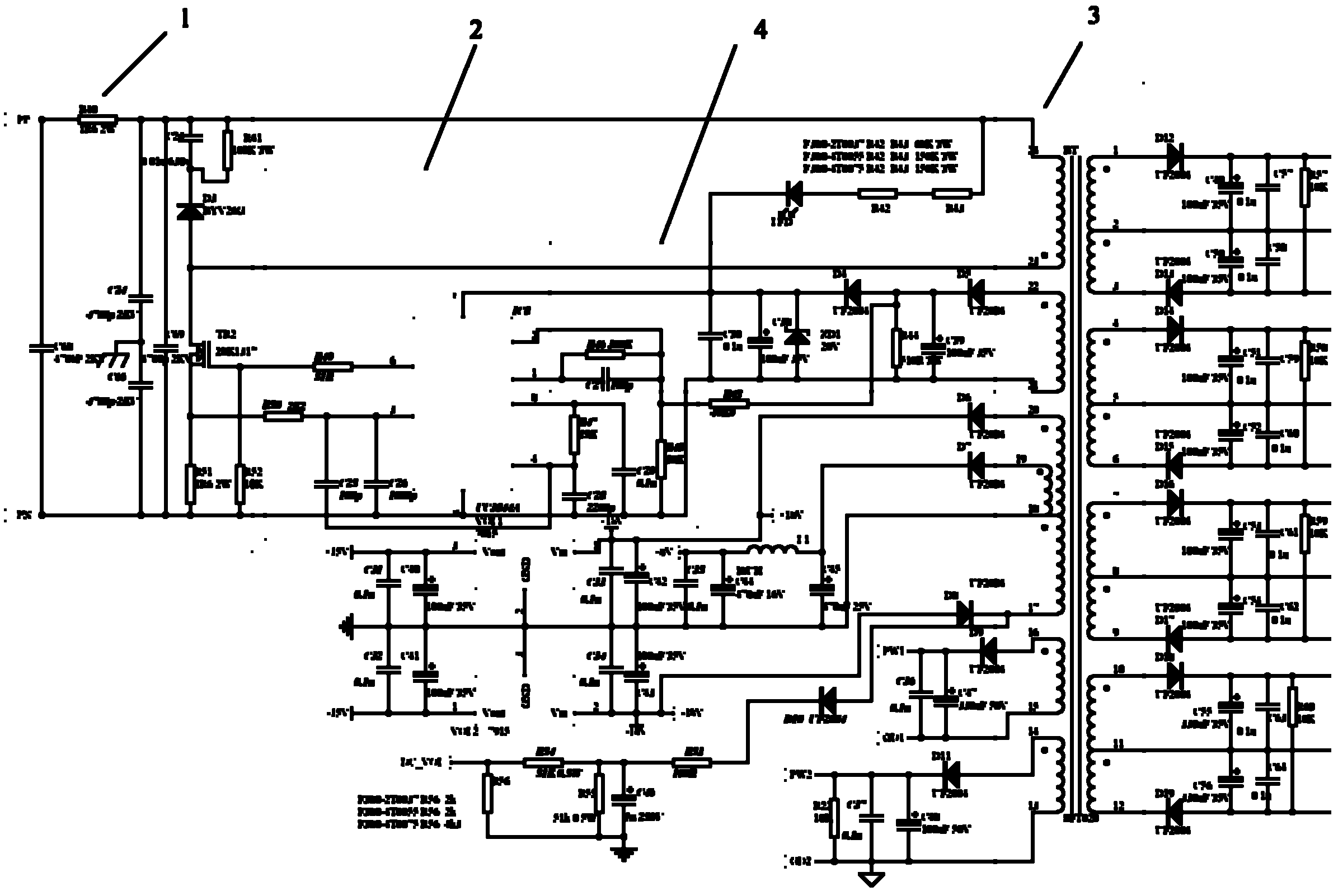 变频器2844b电源电路图图片