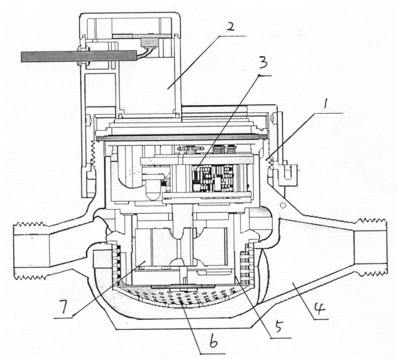 水表内部拆解图图片
