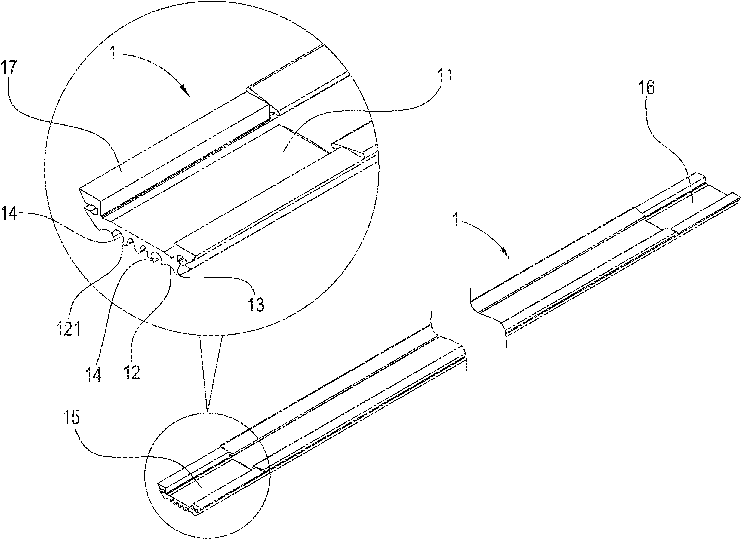 改良结构的led日光灯灯座