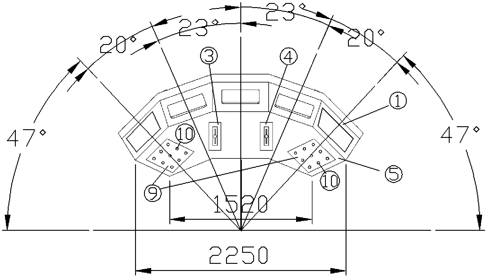 cn202150068u_一种环形司机操作台有效